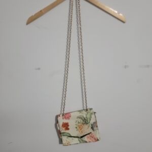 Floral Chain Strap Women's Bag